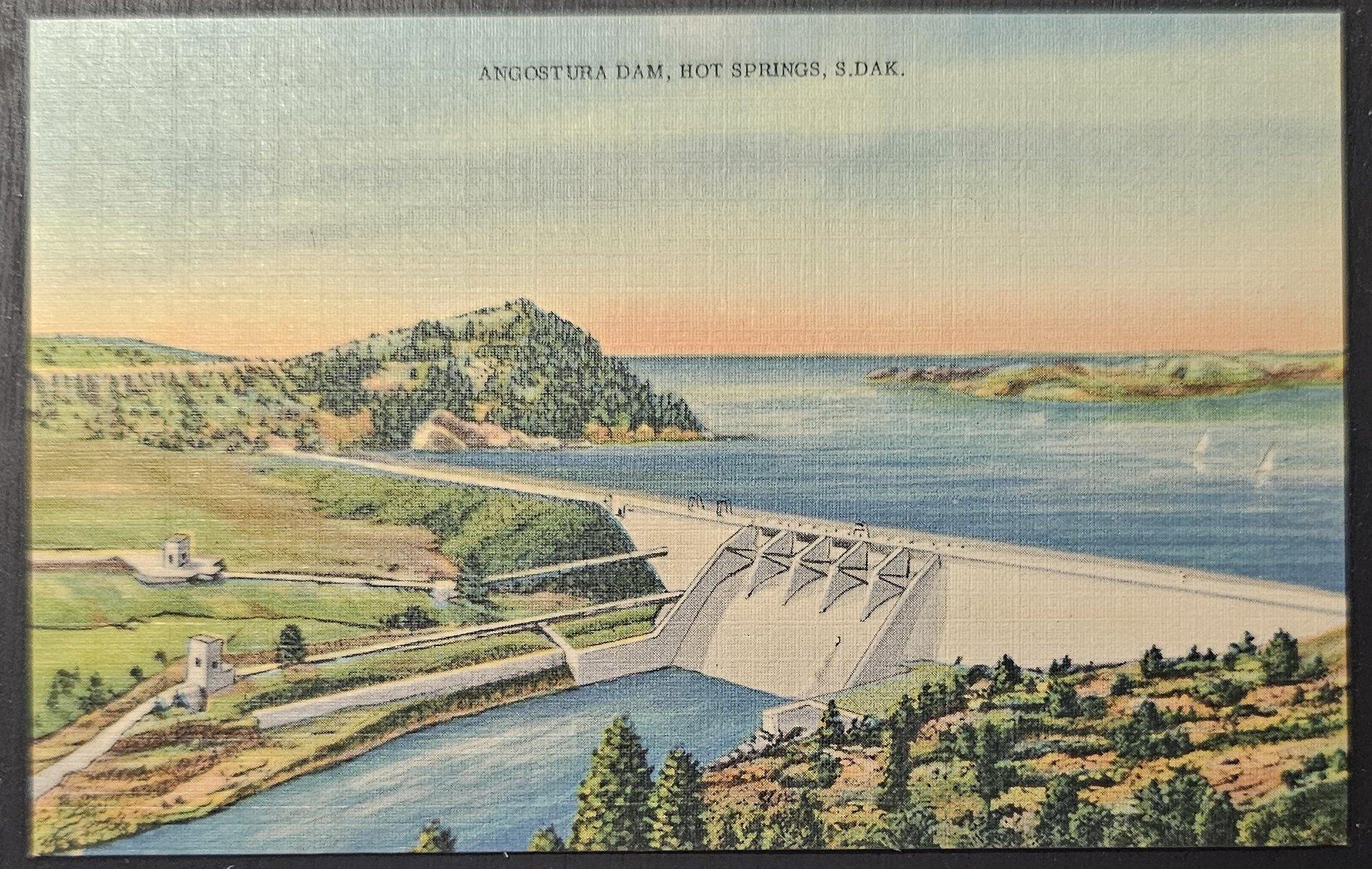 (image for) postcard USA - SD - South Dakota #0009